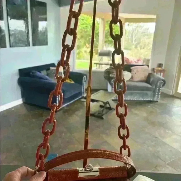 gu_de  Milky Bag.  Three Way Mock Croc Leather Handbag. NWT - Picture 11 of 13